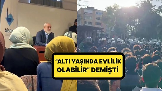 Boğaziçi'nde “Altı Yaşında Evlenilebilir” Diyen Nureddin Yıldız'a Yumurtalı Protesto: 6 Öğrenci Tutuklandı