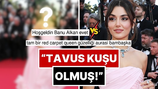 Cannes Film Festivali'ne Pembelere Bürünüp Gelen Hande Erçel'in Kombini Sosyal Medyada Tartışma Yarattı!