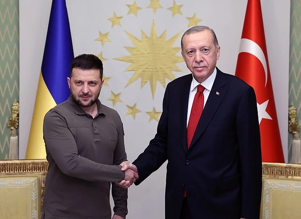 Zelenski Ankara’da Cumhurbaşkanı Erdoğan ile görüşecek.