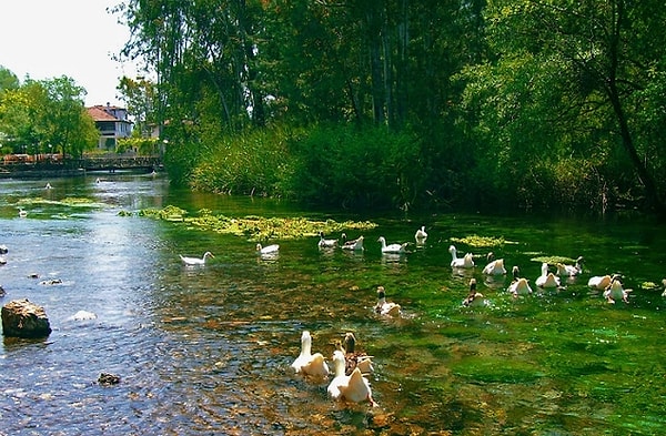 1. Cool off in the Azmak River