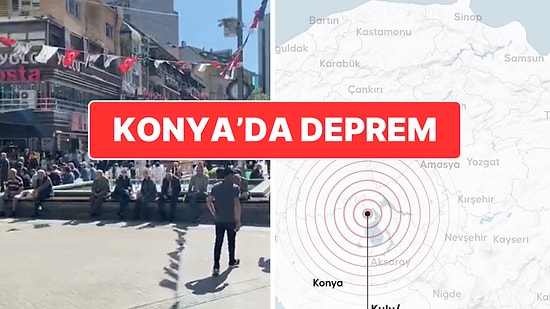 Son Dakika… Konya'da 5.2 Büyüklüğünde Deprem Meydana Geldi