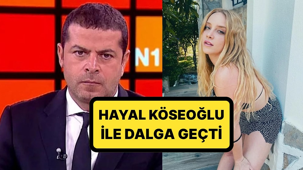 Cüneyt Özdemir, 'Kürt Hareketi''ne Terapi Öneren Hayal Köseoğlu ile Dalga Geçti