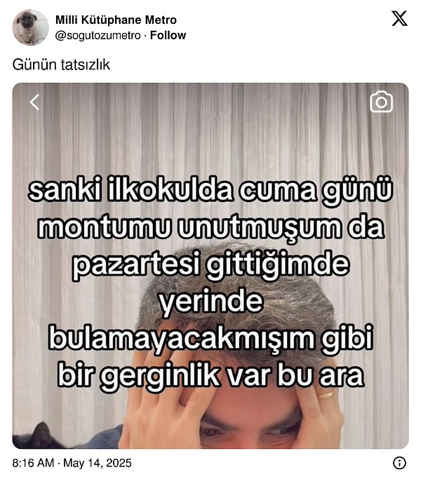 Şöyle bir his...