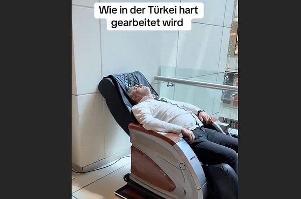 “Türkiye’de sıkı çalışma nasıl olur…” notuyla yaptığı paylaşımda işleri başındaki insanların görüntülerini kaydetti. Görseli