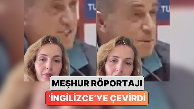 Bir İngilizce Öğretmeni Fatih Terim'in Meşhur İngilizce Röportajını İngilizceye Çevirdi
