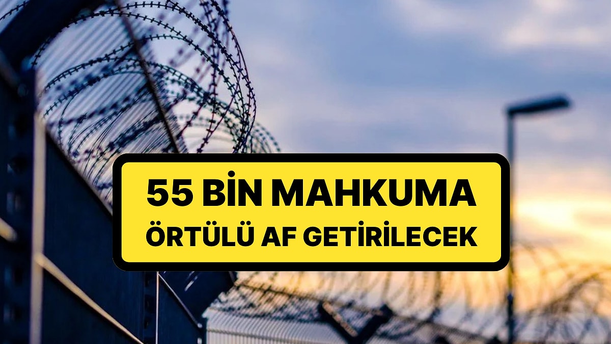 Yargı Paketi İnfaz Düzenlemesinin Detayları Belli Oldu: 55 Bin Mahkuma Örtülü Af Getirilecek