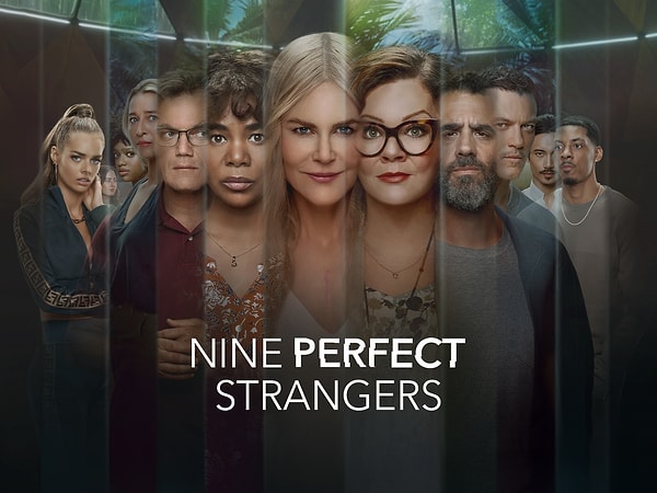 Nine Perfect Strangers ülkemizde de bir hayli dikkat çeken dizilerden bir tanesi oldu. Görseli
