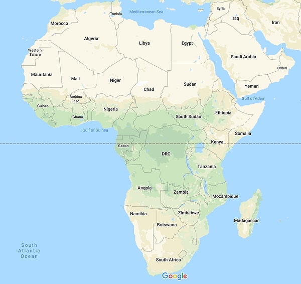Birçoğumuz okulda, Afrika sınırlarının Avrupalılar tarafından cetvelle çizildiğini öğrendik. Görseli