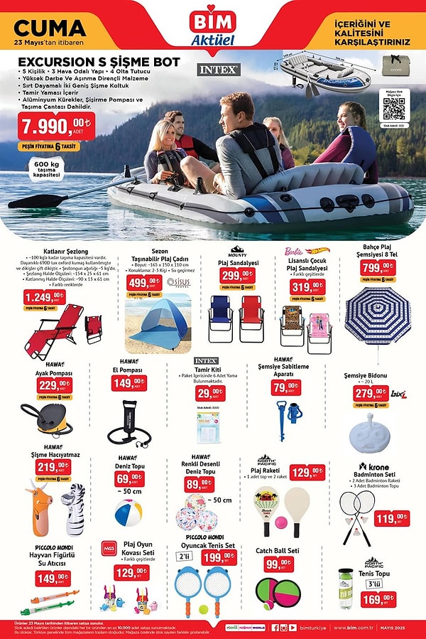 Excursion S Şime Bot 7.990 TL