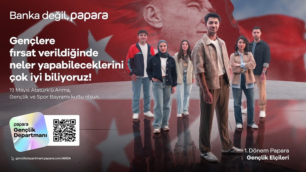 Papara’dan 19 Mayıs’a Özel Film: “Bize Bir Gelecek Bırakıldı”