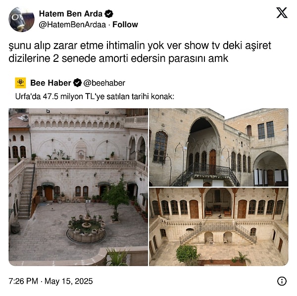 Ticaretten anlıyor.