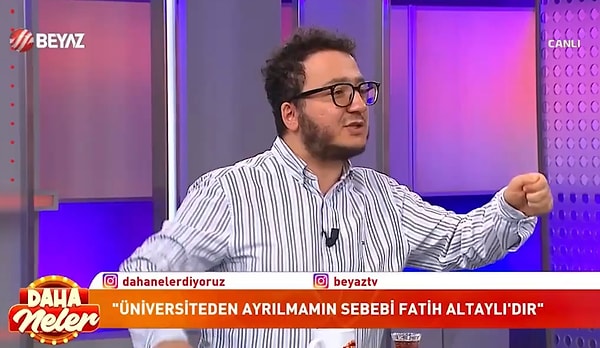 Oytun Erbaş, konuya Celal Şengör’ü de Altaylı’nın yönettiğine dair düşüncesiyle giriş yapmıştı. Görseli