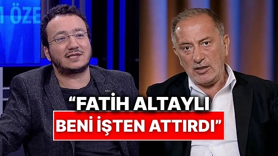 Oytun Erbaş Fatih Altaylı’ya Öfke Kustu: Kendisini İşten Attırdığını İddia Etti