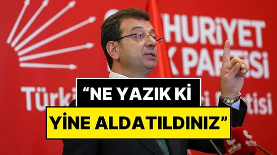 İki Aydır Tutuklu Bulunan Ekrem İmamoğlu X Hesabından İsyan Etti