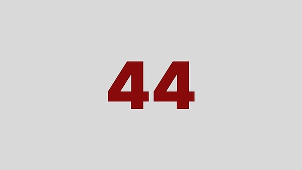 3. 44 nerenin plakası?