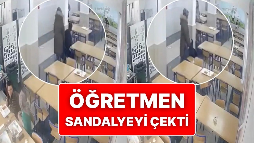 Down Sendromlu Öğrencisi Yemek Masasından Kalkmayınca Yere Düşürerek Kaldıran Öğretmene Tepkiler Büyüyor