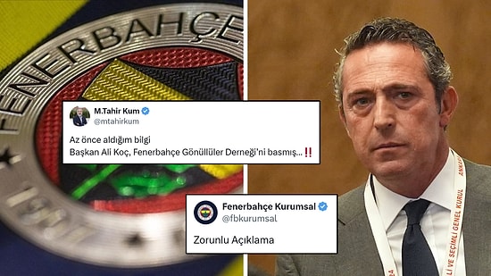 Fenerbahçe'den Ali Koç Hakkındaki İddiaya Yalanlama