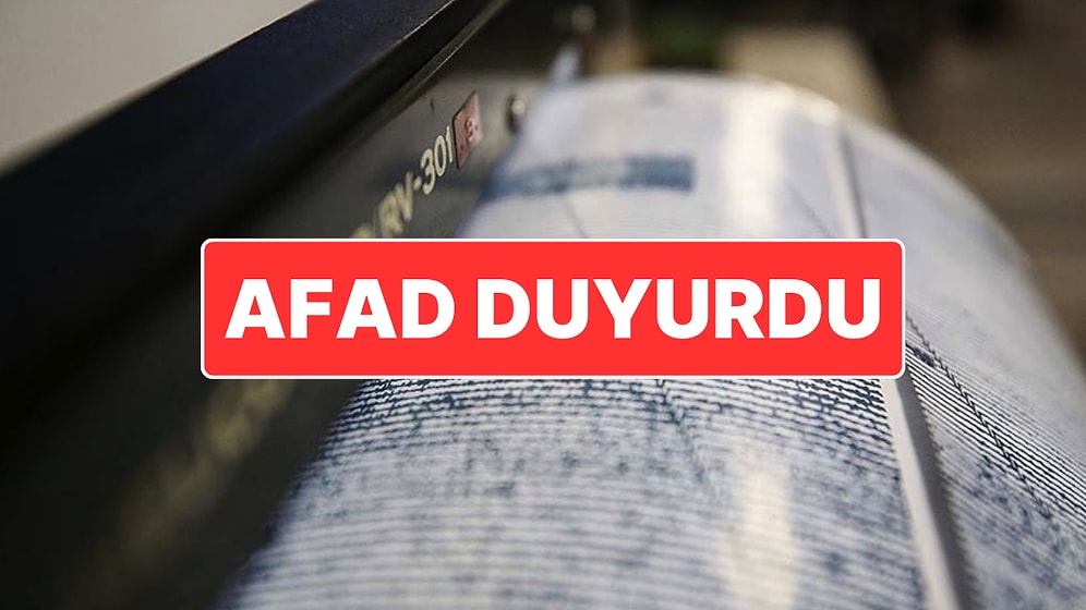 AFAD Duyurdu: Çanakkale Açıklarında 4.4 Büyüklüğünde Deprem Meydana Geldi