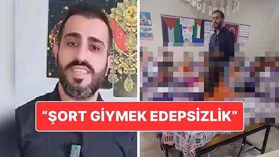 Öğretmenden Tepki Çeken Video: "Şort Giymek Edepsizlik"