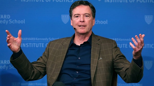 ABD Başkanı Donald Trump ilk başkanlık döneminde Obama’nın atadığı FBI Başkanı James Comey’i görevden almıştı. Görseli