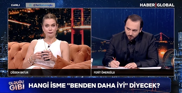 Açıklamalarıyla da sıkça ön plana çıkan Damla Sönmez bu sefer de 'Olduğu Gibi' programına konuk oldu.