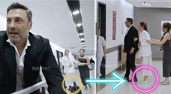 Benzinlikte bıçaklanan Metehan bir hastaneye kaldırıldı. Kıvılcım, Ömer ve Doğa'nın sedyenin peşinden koştuğu sahnede bir çekim hatası yapıldı.