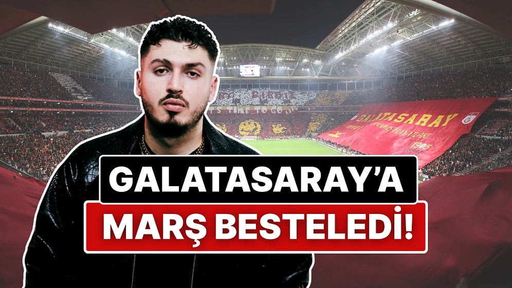 Rapçi Blok3, "Tek Zaafım" Diyerek Galatasaray İçin Marş Hazırladığını Açıkladı!