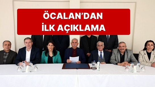 DEM Parti, Öcalan'ın PKK Fesih Kararı Sonrası İlk Açıklamalarını Paylaştı