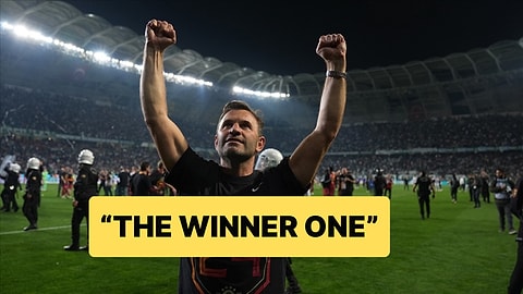 Galatasaray'dan Mourinho'ya Bir Gönderme Daha: Okan Buruk - The Winner One