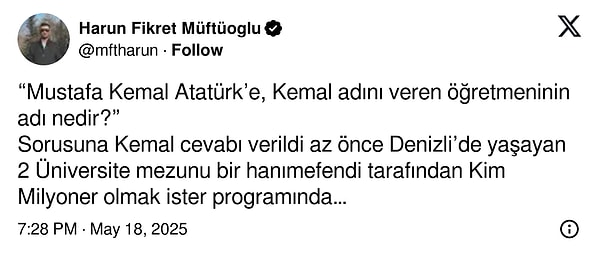 Yarışmacı sosyal medyada gündem oldu.
