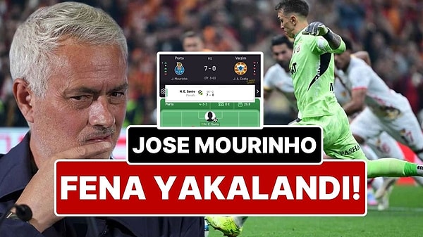 Galatasaray’ın Muslera’ya Penaltı Kullandırmasını Eleştiren Jose Mourinho Aynı Şeyi Kendisi de Yapmış!