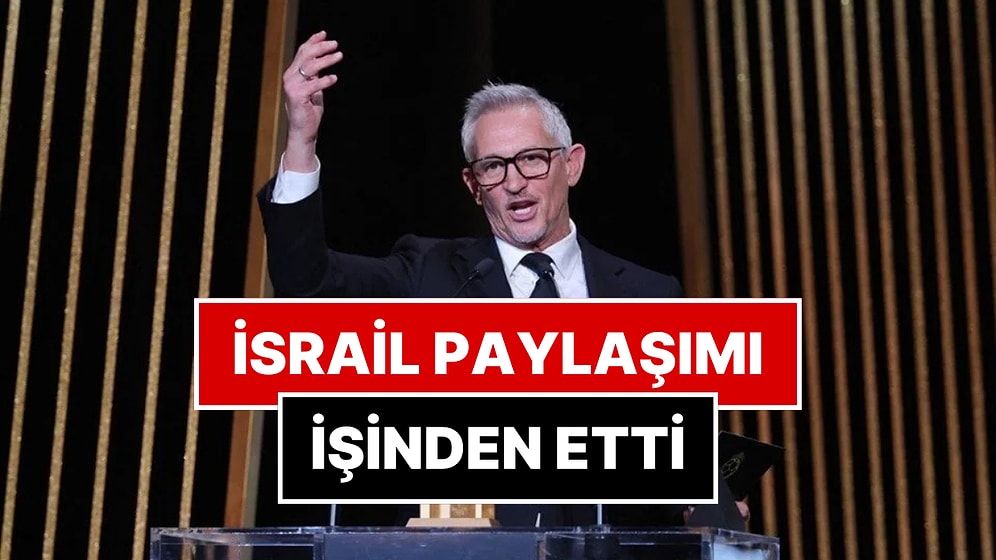 İsrail’i Eleştiren Efsane Futbolcu BBC’deki 26 Yıllık İşinden Oldu