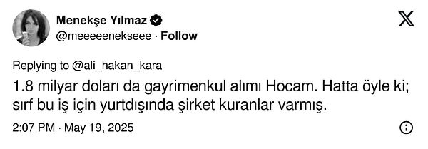 Kara'nın paylaşımına gelen yorumlardan birkaçı ise şöyle oldu: