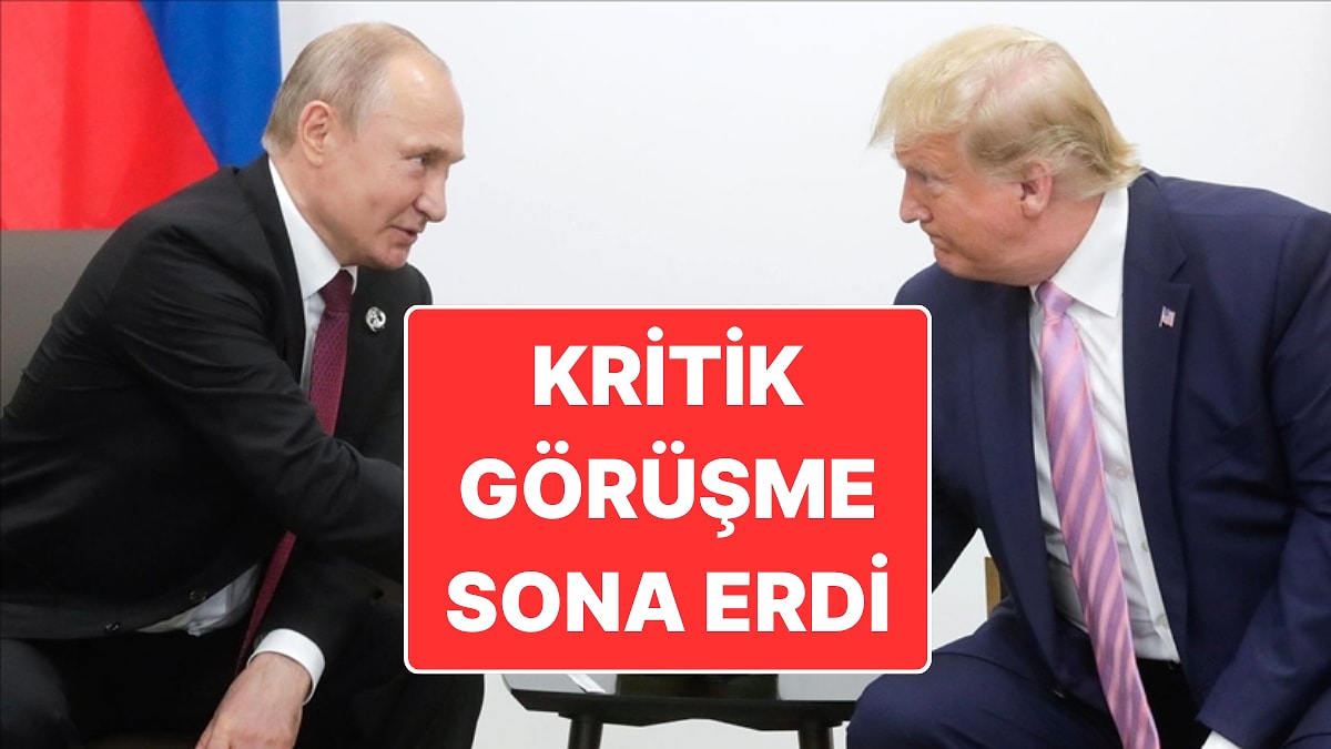 Trump ve Putin Görüşmesi: &quot;Çok Yapıcı Oldu&quot;