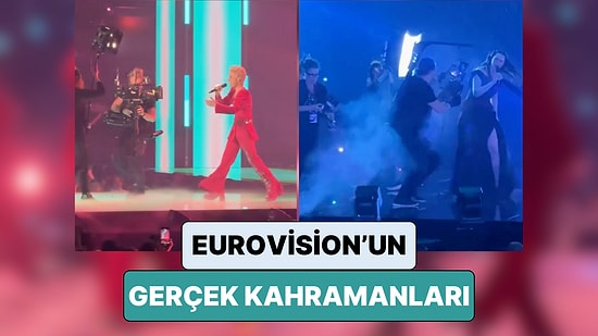Eurovision 2025'de Gösterilen Görünmeyen Kahramanları Kameraman ve Işıkçıların Görüntüleri Paylaşıldı