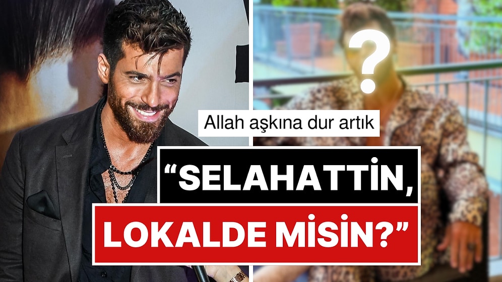 Yine Tarih Yazdı: Baştan Aşağı Leopar Kombine Zebra Desenli Terlik Giyen Can Yaman Göz Kanattı!