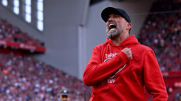 Klopp futbol tarihinde önemli bir yere sahip. Görseli