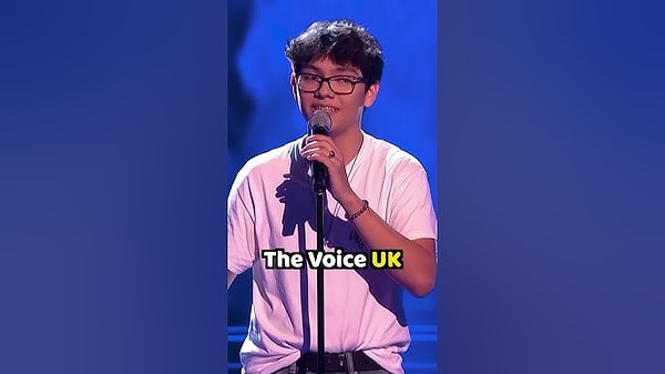 Eurovision şampiyonu JJ, 18 yaşındayken The Voice UK'ya katılmış. Görseli