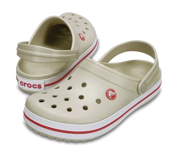 Crocs Crocband Bej Kadın Terlik 11016-1AS