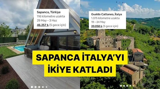 Turizmciler Çıldırdı! Sakarya'daki Bungalov Fiyatları İtalya'daki Şatoyu İkiye Katladı