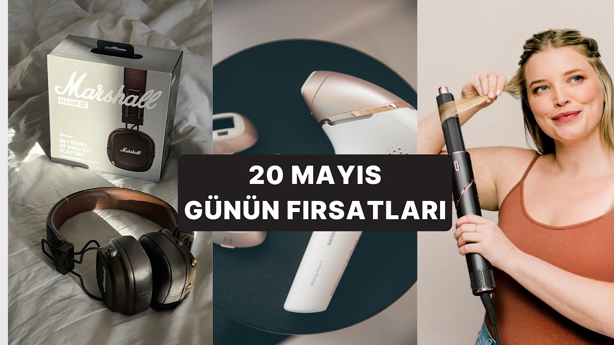 Bugün İndirimde Neler Var? Marshall Major V Kulaklık&apos;tan Philips Lumea&apos;ya 20 Mayıs 2025 Günün Fırsatları