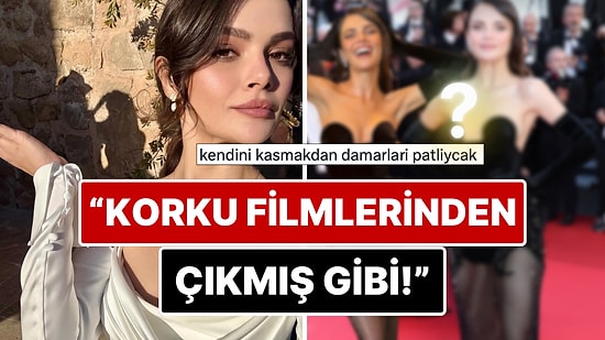 Uzak Şehir'in Alya'sı Sinem Ünsal'ın Çok Beklenen Cannes Kırmızı Halı Kıyafeti Eleştirilerin Kurbanı Oldu!