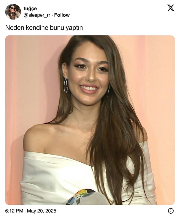 Las imágenes de Deniz en Cannes dividieron a los usuarios de las redes sociales: