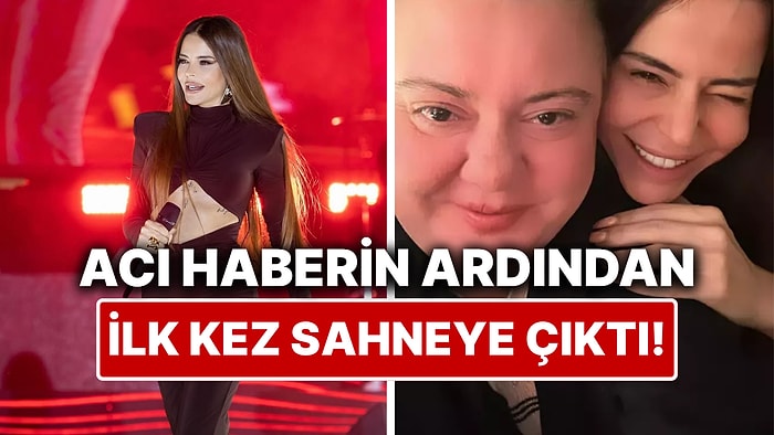 Boğazı Düğümlendi: Geçtiğimiz Hafta Ablası Nilay Sağın'ı Kaybeden Simge'nin Konserdeki Hali Yürekleri Burktu
