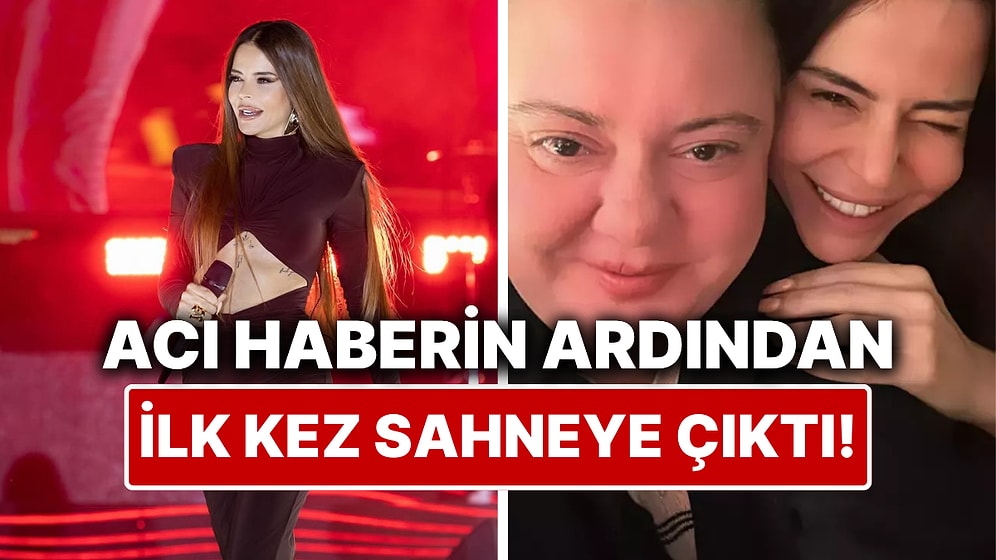 Boğazı Düğümlendi: Geçtiğimiz Hafta Ablası Nilay Sağın'ı Kaybeden Simge'nin Konserdeki Hali Yürekleri Burktu