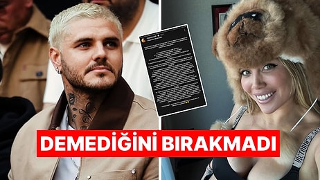 Her Şeyi İtiraf Etti: Icardi'den Eski Eşi Wanda Nara'ya Sert Sözler
