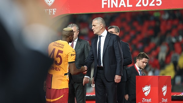Galatasaray'ın sezon boyunca TFF ile ters düşmesi Türkiye Kupası finalinde de görülmüştü Görseli