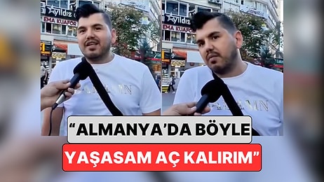 Almanya'dan Gelen Gurbetçi Bir Genç Ülkede Herhangi Bir Sıkıntı Görmediğini Söyledi