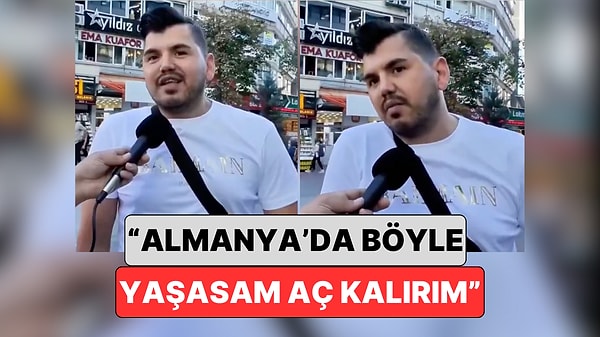 Almanya'dan Gelen Gurbetçi Bir Genç Ülkede Herhangi Bir Sıkıntı Görmediğini Söyledi
