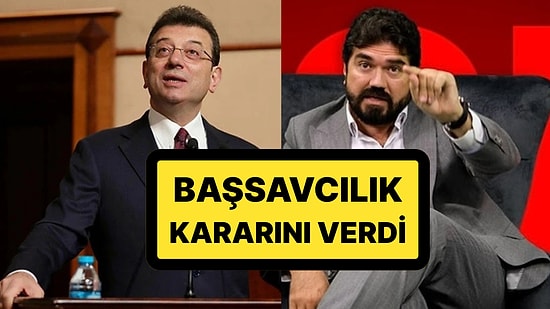 Rasim Ozan Kütahyalı, Ekrem İmamoğlu'na Hakaret Etmişti: Başsavcılık Kararını Verdi